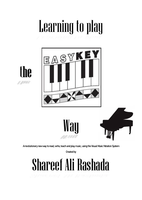 Cover of Learning to Play the EasyKey Way