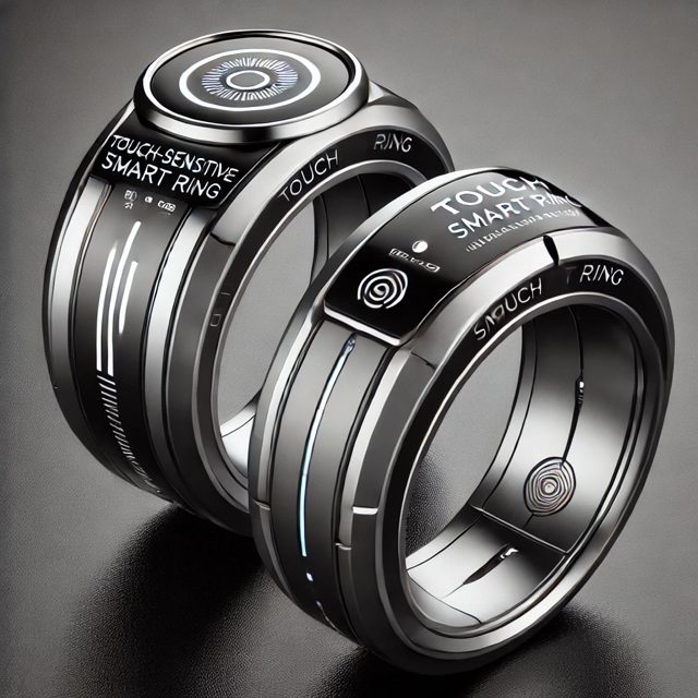 Concept rendering of the LifeLink Touch Smart Ring